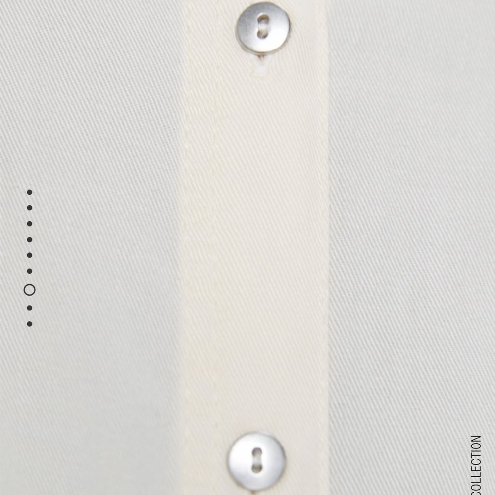 ZARA Basic Collared Shirt With Pockets - Picture 7 of 10